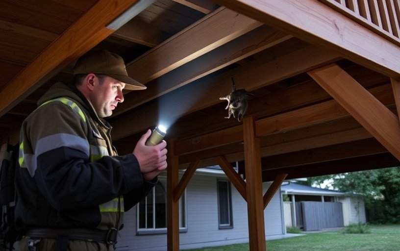 Under Deck Possum Removal in Derrimut